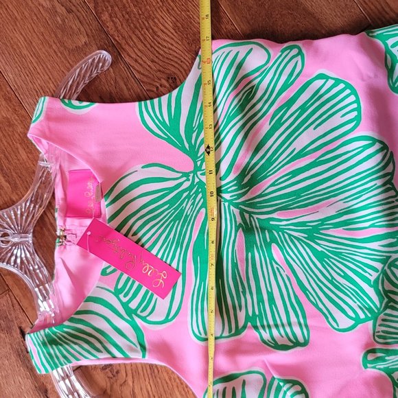 NEW Lilly Pulitzer Donna Romper Mandevilla Baby Who Let the Fronds Out Size 6 - Picture 9 of 11
